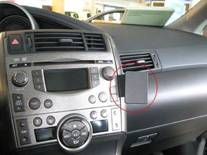 Brodit ProClip Halterung für Toyota Verso 09-19 (09-16 nur ohne Navigation), Mitte rechts
