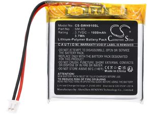 Батерия за Sony WH-H910N, WH-H910, 1000 mAh, Li-Pol