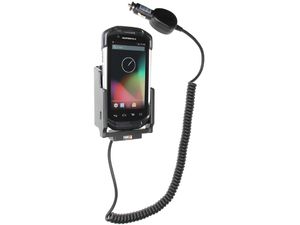 Brodit стойка за кола за Motorola (Symbol) TC70 без калъф, със зареждане от запалката за пури