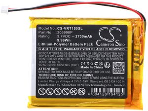 Baterie pro Voltcraft BS-1000T, BS-1500T, 2700 mAh, Li-Pol
