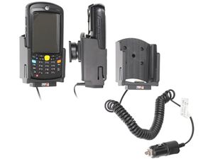 Brodit държач за кола за Motorola (Symbol) MC55/MC65/MC67 без калъф, със зареждане от запалката