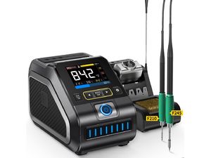 FNIRSI DWS-200 Stație de lipit digitală profesională cu afișaj color, 100-450°C, 200W