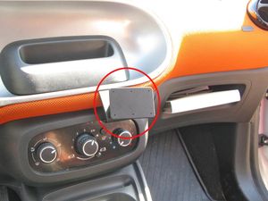 Brodit ProClip montážní konzole pro Smart ForTwo 15-24/ForFour 15-22, na střed