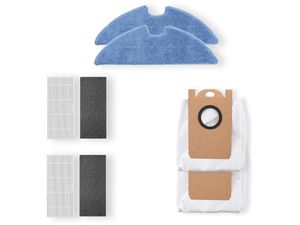 Mobilly sada náhradních filtrů, sáčků a mopů pro ETA Master 2 Pro, Concept VR3520 VR3510, 8 ks