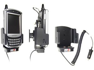 Brodit държач за кола за Pidion BIP-5000 с USB OTG кабел, със зареждане в запалката
