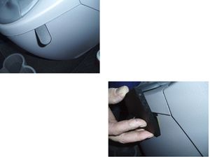 Brodit ProClip rögzítő konzol a Fiat Panda 04-07
