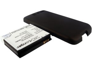 Baterie (ekv. BA-S410) pro HTC Desire, rozšířená včetně krytu, Li-Ion 3,7V 2400mAh