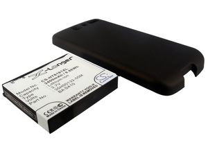 Baterie (ekv. BA-S410) pro HTC Desire, rozšířená včetně krytu, Li-Ion 3,7V 2400mAh