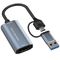Převodník z HDMI na USB 3.0/USB-C/HDMI 1080p/60Hz, poškozený obal