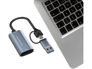 Convertor HDMI la USB Xput, card de editare, înregistrare video HDMI la PC, HDMI 1080p/60Hz
