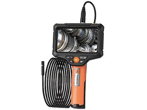 Endoscop Inskam G51 cu ecran 5", sondă 8mm, 1080p, cameră triplă, cablu 5m