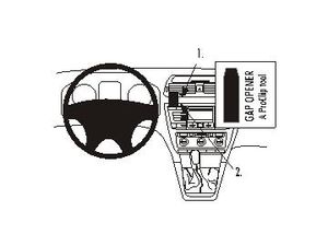 Brodit ProClip Skoda Octavia II Ambiente/Classic/Elegance/RS 05-13/Scout 07-13, централно ляво