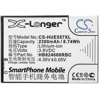 Akkumulátor Huawei 501HW, 502HW, 505HW és másokhoz, 2300 mAh, Li-Ion