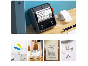 Imprimantă de etichete Niimbot B3S + rolă de etichete 180 buc