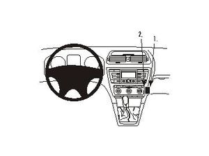 Brodit ProClip Skoda Octavia II Ambiente/Classic/Elegance/RS 05-13/Scout 07-13, централно дясно