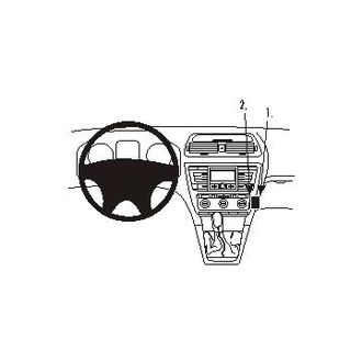 Brodit ProClip Skoda Octavia II Ambiente/Classic/Elegance/RS 05-13/Scout 07-13, централно дясно