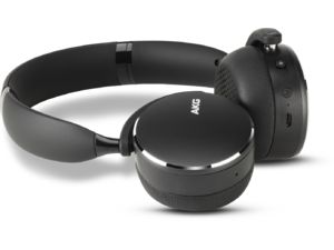 AKG Y500, Hifi bezdrátová sluchátka s mikrofonem, Bluetooth 4.2, černá