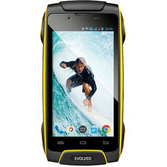 EVOLVEO StrongPhone Q8 LTE, černo-žlutý