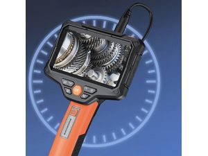 Endoscop Inskam G51 cu ecran 5", sondă 8mm, 1080p, cameră triplă, cablu 5m