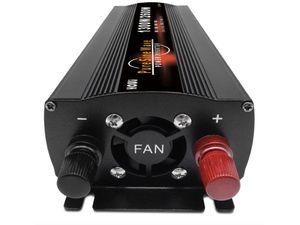 HOULI Power Inverter měnič napětí z 12V na 230V, 1300W/2600W, čistá sinusoida