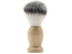 Čopič za britje, lesen ročaj