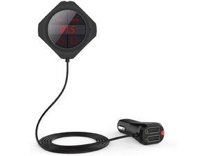 FM transmitter a handsfree sada, bluetooth, MicroSD, 2x USB