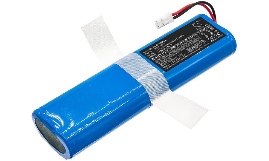Akkumulátor Tesla RoboStar T10/ T30/ T40, Medion MD18500 és másokhoz, 2600 mAh, Li-Ion
