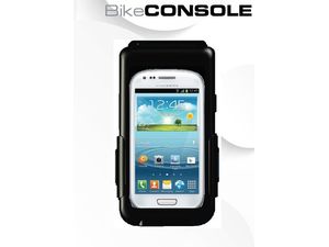 BikeConsole tartó a Samsung Galaxy S III mini számára kerékpár vagy motorkerékpár kormányon