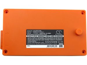 Батерия за Gross Funk Vario, K2, дистанционно управление за кранове Se889, T24 и други, 2000 mAh, Ni-MH