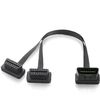 Cablu prelungitor / splitter pentru OBD II, 29 cm