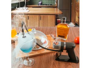 Yumyth přenosná kouřová/udící pistole pro uzení studeným kouřem