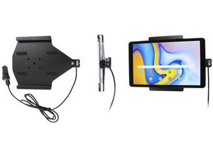 Brodit suport auto pentru Samsung Galaxy Tab A 10.5 SM-T590/SM-T595 fără carcasă, cu încărcare cig.