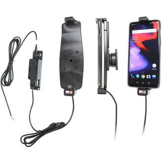 Brodit suport auto pentru OnePlus 6T, în carcasa originală, reglabil, cu încărcare ascunsă, cu arc