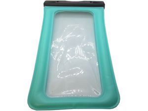 Vodotěsné plovoucí pouzdro s poutkem pro telefony do 6" zelené