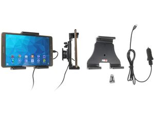 Brodit регулируем държач за таблет за кола, USB-C, със зареждане/USB, 120-150 мм