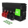 Invertor de putere Green Cell de la 24V la 230V, 3000W/6000W, undă sinusoidală pură