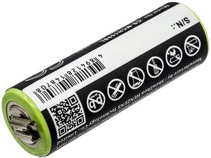 Akkumulátor a Moser Chromini 1591 készülékhez, 1200 mAh