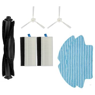 Set de perii și filtre de schimb Mobilly pentru Rowenta X-Plorer S75s S75s+.