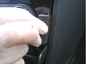 Brodit ProClip rögzítőkonzol Mercedes Benz M-osztályhoz / ML 05-11, jobbra középen
