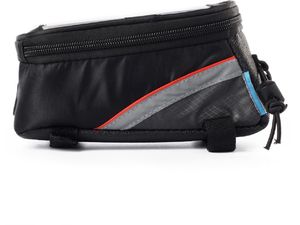 Roswheel mobiltelefon táska kerethez, L méret piros csíkos