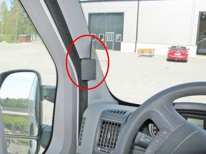 Brodit ProClip Citroen Jumper/Fiat Ducato 07-21/Peugeot Boxer 07-24/Opel Movano 23-24, na sloupek
