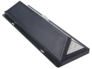 LED venkovní osvětlení s pohybovým čidlem, solární panel, velké