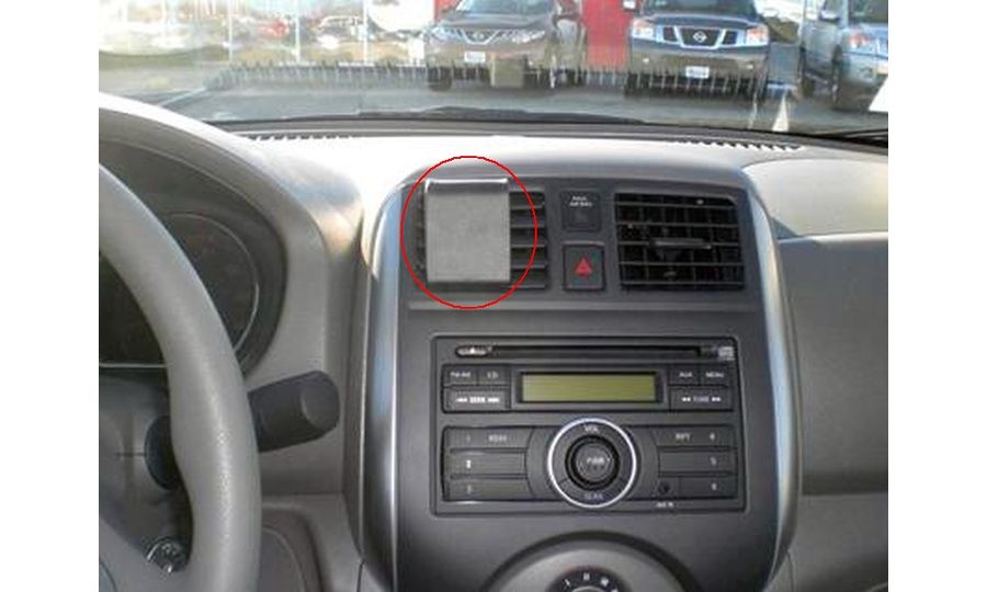 Brodit ProClip montážní konzole pro Nissan Tiida/Tiida Latio 12-20, na střed