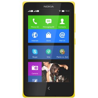Nokia X Dual Sim gelb