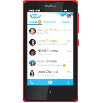 Nokia X Dual Sim rot
