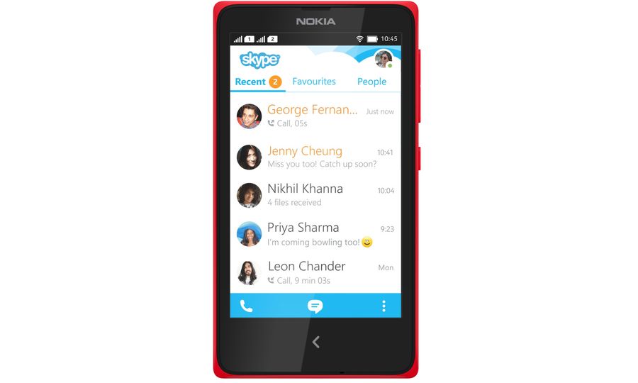 Nokia X Dual Sim rot