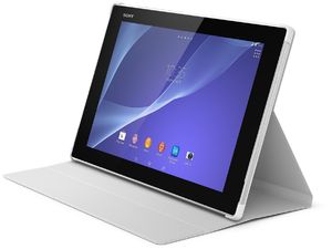 Sony Flip Case Style Cover SCR12 für Xperia Z2 Tablet, weiß