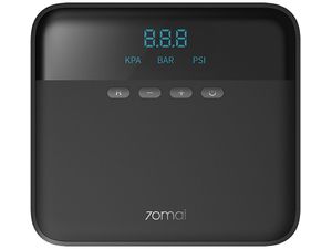 Xiaomi 70mai Air Compressor Lite, hordozható kompresszoros szivattyú, fekete