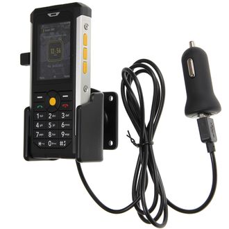 Brodit suport auto pentru CAT B100 fără carcasă, cu brichetă/încărcare USB