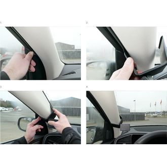 Brodit Монтажна скоба ProClip за Mercedes Benz GLE/GLS 20-24, отляво на колоната